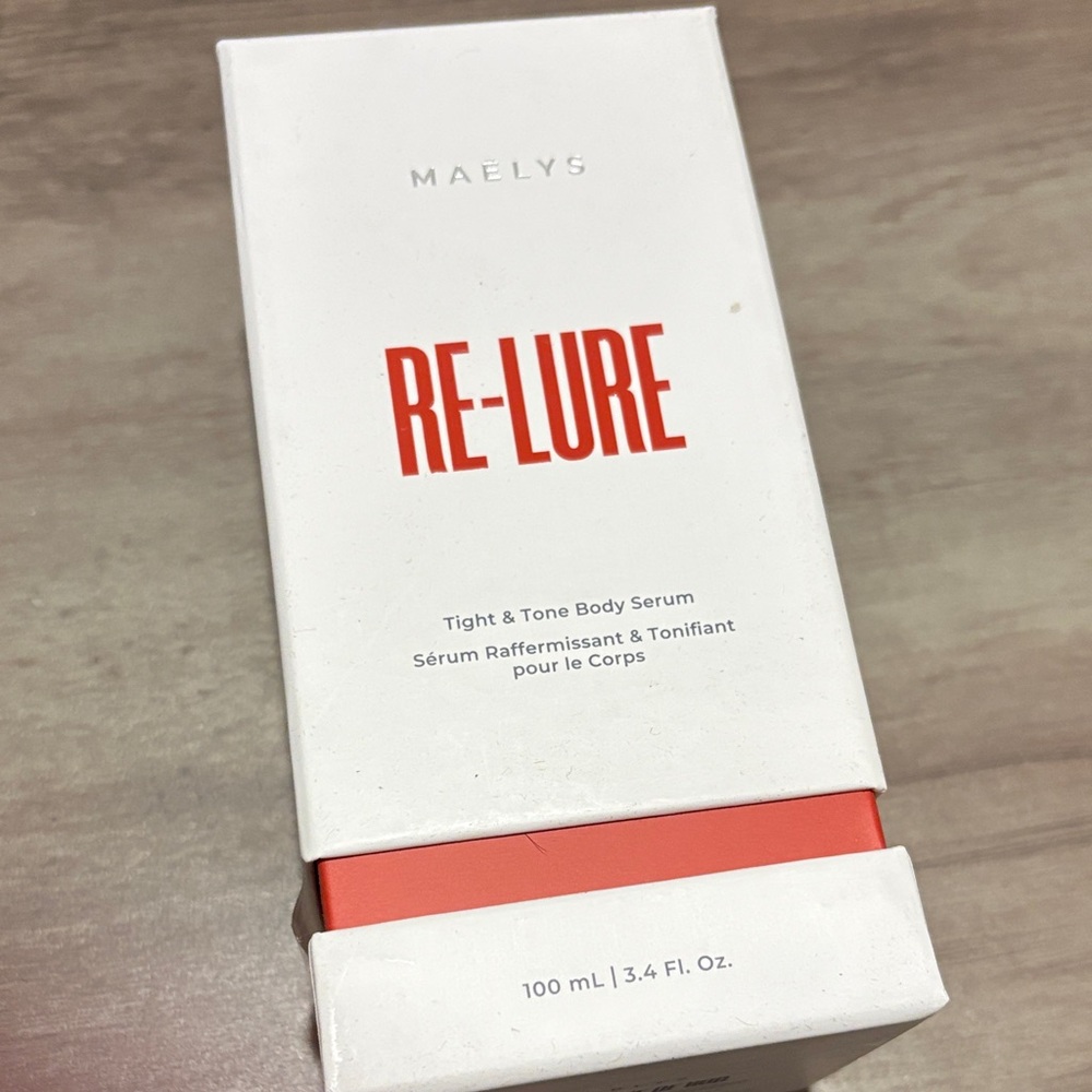 MAELYS RE-LURE Tight & Tone Body Serum - White and Red